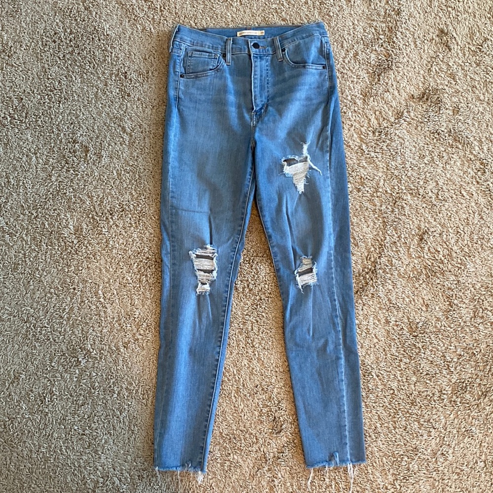 Levi Mile High Super Skinny Jeans
